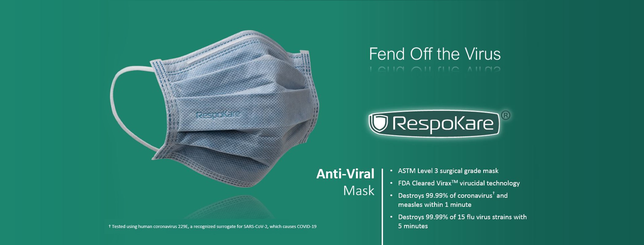 Respokare Anti-Viral Mask
